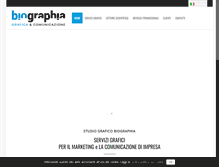 Tablet Screenshot of biographia.it